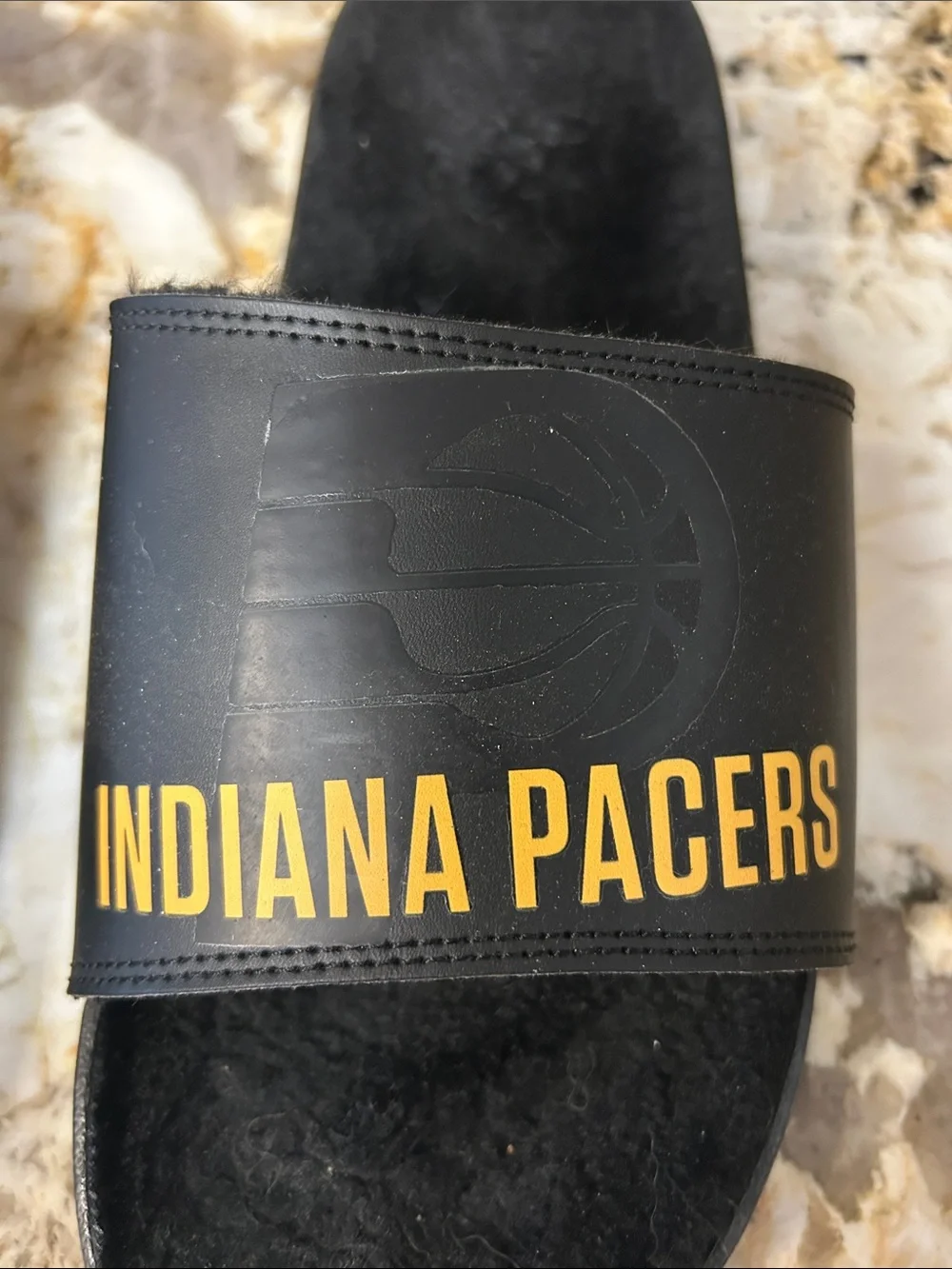 Pacers ISlide Black Slide Sandals